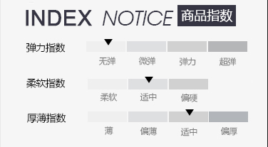 工作服參數