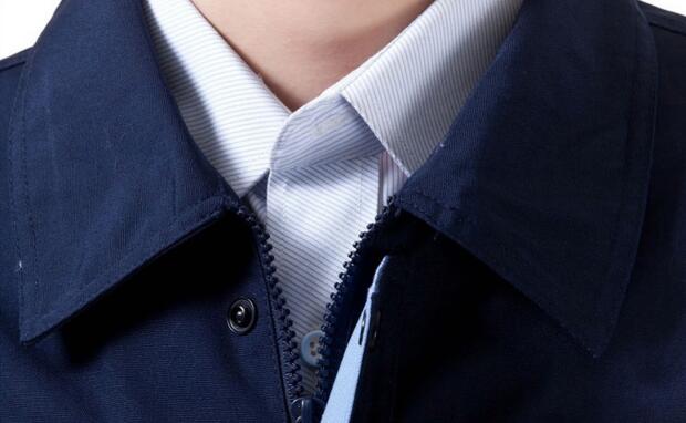 純棉工作服領口設計
