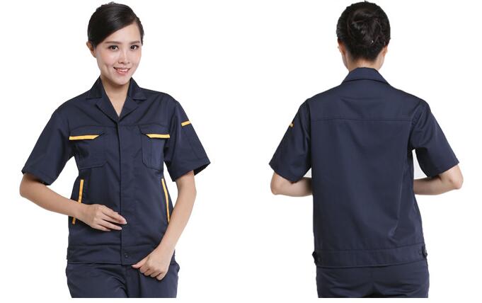 現貨工作服背面