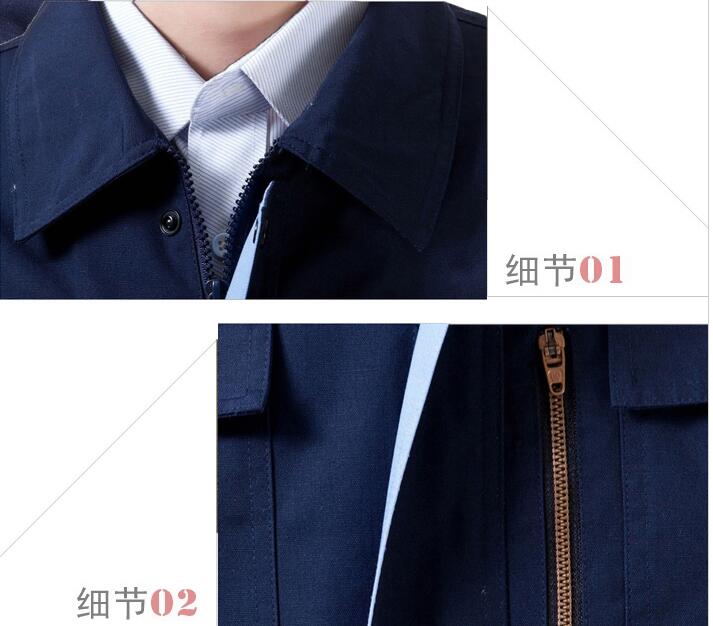 2018新款純棉防靜電工作服款式(圖3)