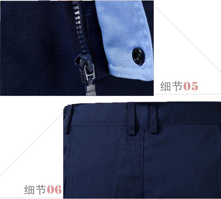 2018新款純棉防靜電工作服款式(圖4)